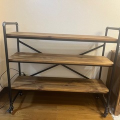 ニコアンド　クラフトマン　3レイヤーシェルフの画像