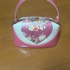 和装　成人式　バッグ　草履の画像