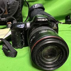 ジャンク！MINOLTA フィルムカメラ　3xi! レンズ各種セットの画像