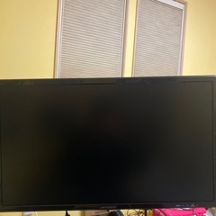 値下げ可ゲーミングPC モニターセットの画像