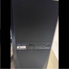 値下げ可ゲーミングPC モニターセットの画像