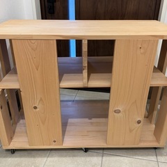 手作り棚の画像