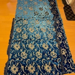 昔のトラック寝台カーテンの画像