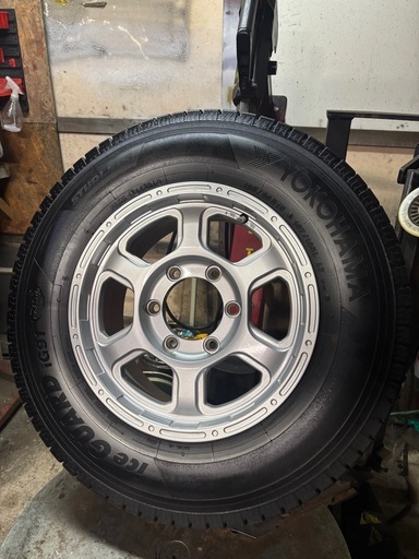 ハイエース　アルミホイール　スタッドレス　195/80R15
