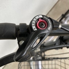 【美品】折り畳み自転車　6段変速　　の画像