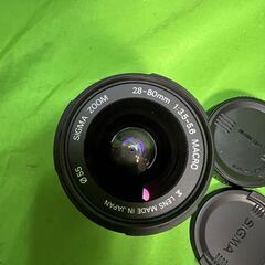 【美品】 シグマ SIGMA AF ZOOM 28-80mm F3.5-5.6 MACRO 　カメラレンズ　＠ｙ13の画像
