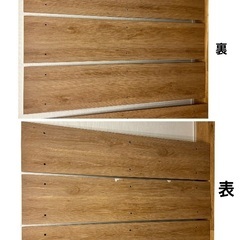 LOWYA 人気商品　セミダブルベッド　ダブルベッドでも使用可能の画像