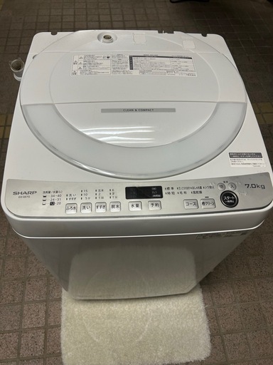 洗濯機Sharp ES-GE7G-W (real_majid) 駒場東大前の生活家電《洗濯機