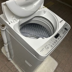 洗濯機　
Sharp ES-GE7G-Wの画像