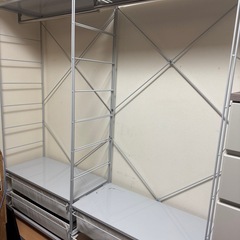 無印　スチールラック・シェルフの画像