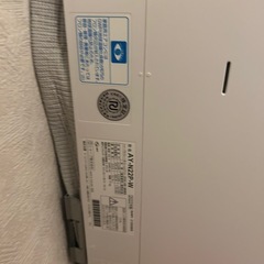 【美品セット】シャープ Airest AY-N22P-W＋室外機 2021年製 6畳用エアコン 空気清浄機能付 1年使用・動作確認済みの画像