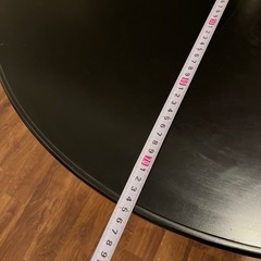 カフェテーブル　レトロ　3-4人用の画像