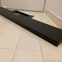 ❣️美品❣️EQUALS イコールズ WALL テレビスタンドV2・V3・V5・S1対応 サウンドバー棚板 Mサイズ 幅95cm サテンブラックの画像
