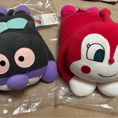 ドキンちゃん　バイキンマン　ぬいぐるみ　アンパンマンの画像