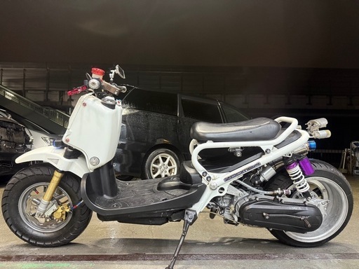 ホンダズーマー AF58 ZOOMER フルカスタムロンホイロンスイ 実働FI車