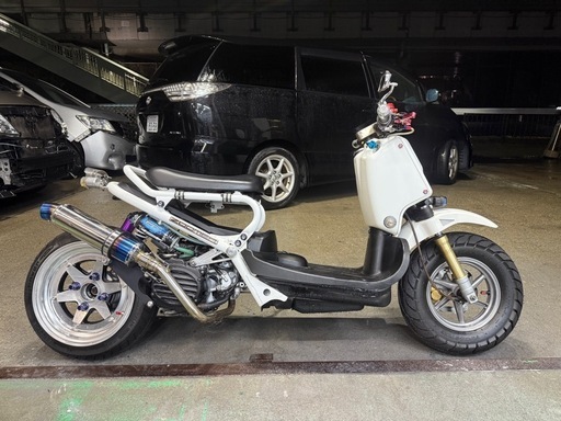 ホンダズーマー AF58 ZOOMER フルカスタムロンホイロンスイ 実働FI車