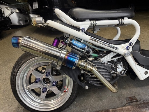ホンダズーマー AF58 ZOOMER フルカスタムロンホイロンスイ 実働FI車