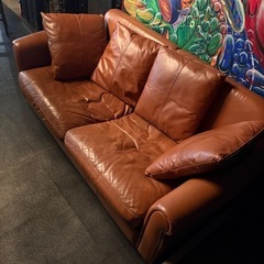 本革ソファーの画像