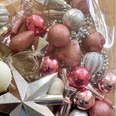 Francfranc クリスマスツリーピンク　スターターセット　100cmの画像