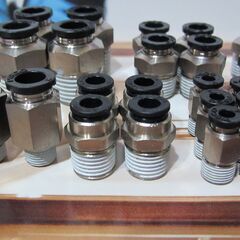 【ワンタッチ継ぎ手】ＰＩＳＣＯ未使用品　ねじ部シール塗布品　６種２７品　配送可能の画像