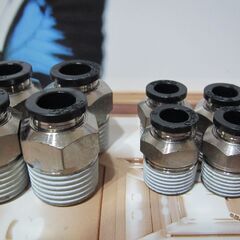 【ワンタッチ継ぎ手】ＰＩＳＣＯ未使用品　ねじ部シール塗布品　６種２７品　配送可能の画像