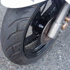 バイク　ヤマハ　グランドアクシス100　希少2サイクル　実動車　簡易整備済み　通勤通学　デリバリー車などにいかがでしょうか。の画像