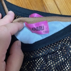 KOGYARU メッシュ クロップドトップス 150の画像