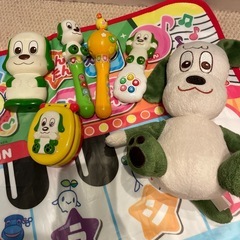 いないいないばぁわんわんうーたんおもちゃセットの画像