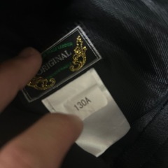 式服ズボン　130cmの画像