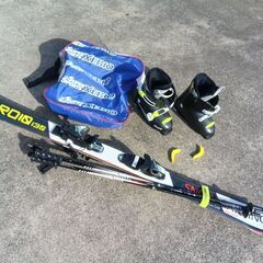 子ども（ジュニア）用　スキー一式　中古の画像