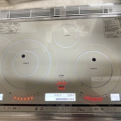 27日以降取引可能 中古三菱ビルトインIHコンロCS-T34HNWSRの画像