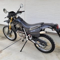 ヒョースン　　RX125 キャブ車　実動の画像