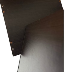 扉付き3段カラーボックス×2セットの画像