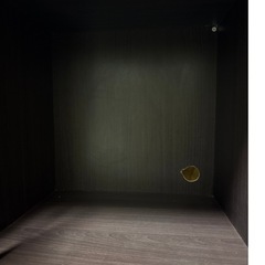 扉付き3段カラーボックス×2セットの画像