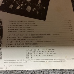 若き日の永ちゃん　ルイジアナ/CAROL LPレコードの画像