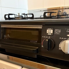 グリル付ガスコンロ（プロパン用）の画像