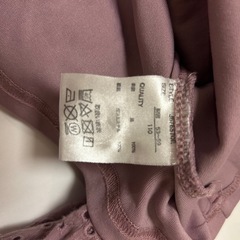 女の子　トップス　ブラウス　110センチの画像