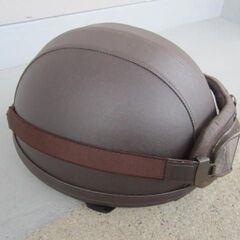🍊レザーヘルメットの画像