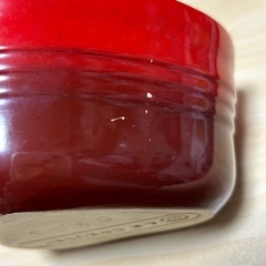 ル・クルーゼハート型ココットの画像