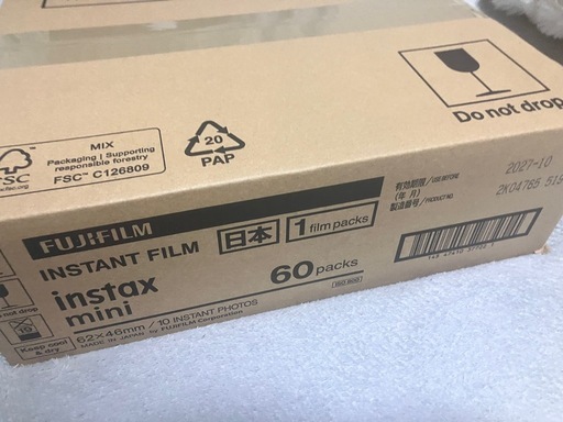 【SALE！】チェキフィルム【未使用新品】