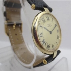 Cartier 美品 マストヴァンドーム LM ヴェルメイユ クォーツの画像