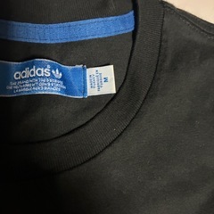 adidas アディダス アートプリント Tシャツ ブラック チンパンジーの画像