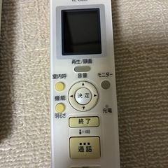 Panasonic VL-ＭＷ230インターホン モニター子機付きの画像