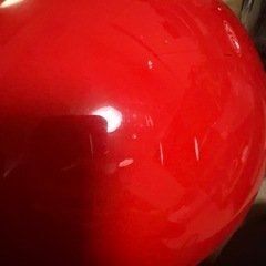 族ヘル 赤 バイクヘルメットの画像