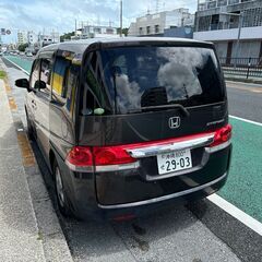 売却でございます。H19年ホンダ　ステップワゴン　車椅子登録　６人乗り　駐車場整理の為の画像