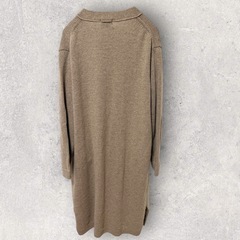 ✨カシミヤ混合✨AMYGRACE ベージュ ロングカーディガンの画像