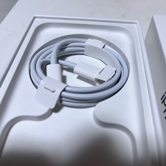 iPhone SE 箱　ライトニングケーブル未使用品の画像