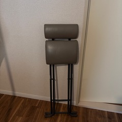 ニトリ 折りたたみ式カウンターチェア×2  の画像