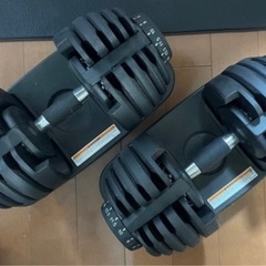 
可変式ダンベル と トレーニングベンチセットの画像