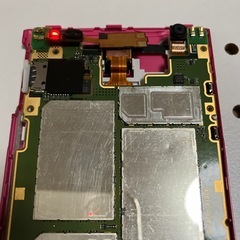 FUJITSUアローズF-01Hスマホ基盤部分のみ！現状品、ジャンク品扱い！の画像